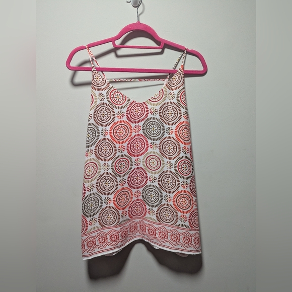 LOFT Multicolor Patterned Tank Top - Picture 3 of 6